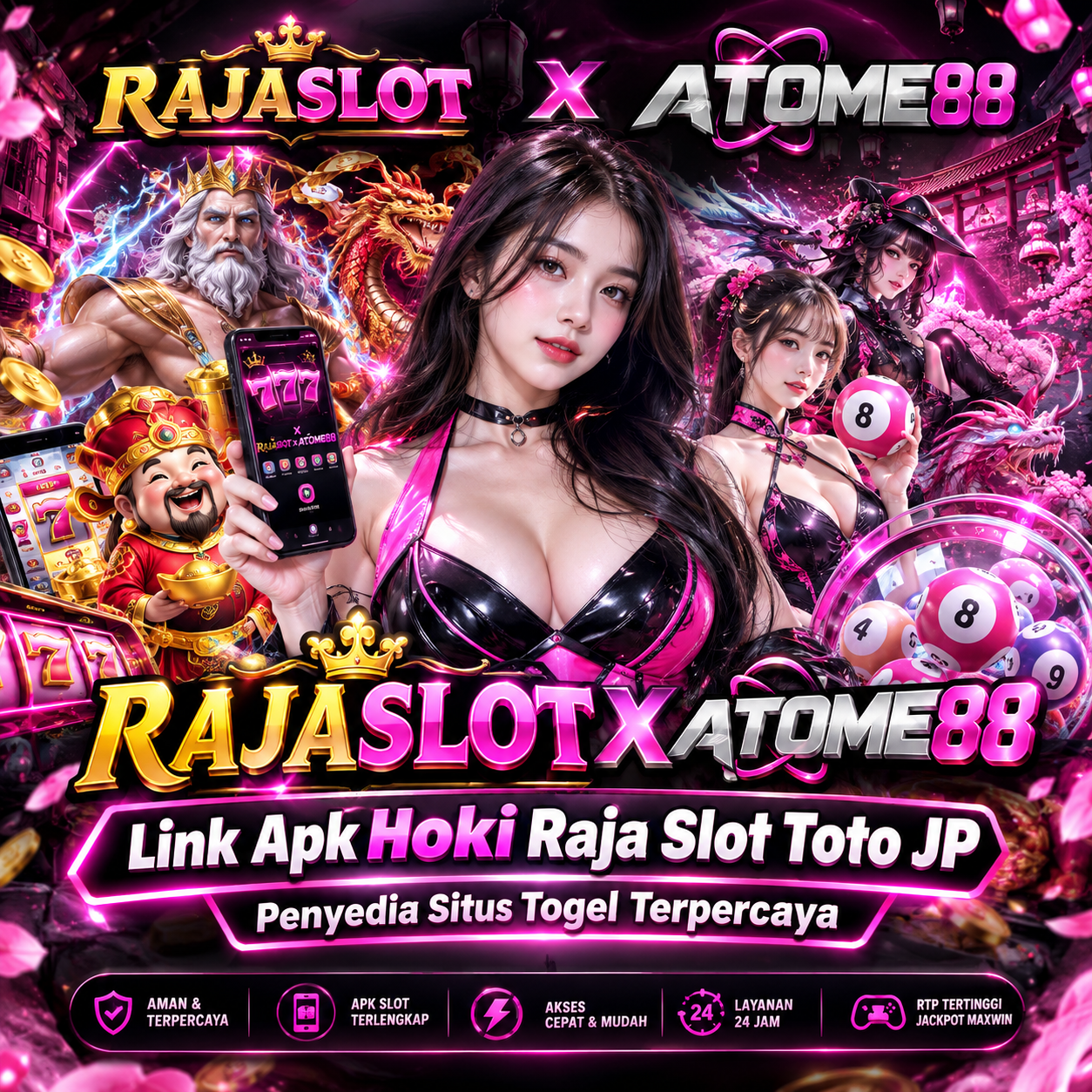 RAJASLOT ㄨ Situs Lab Toto Raja Slot JP & Link Togel Hoki 88 Megawin